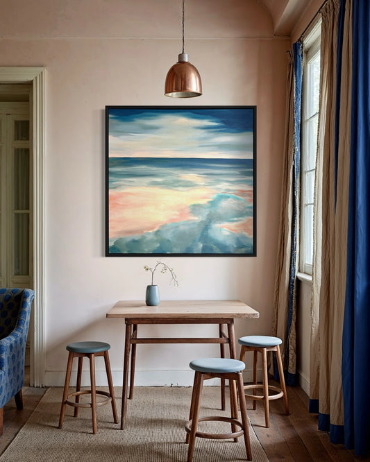 Along the Sandbank, Original Painting