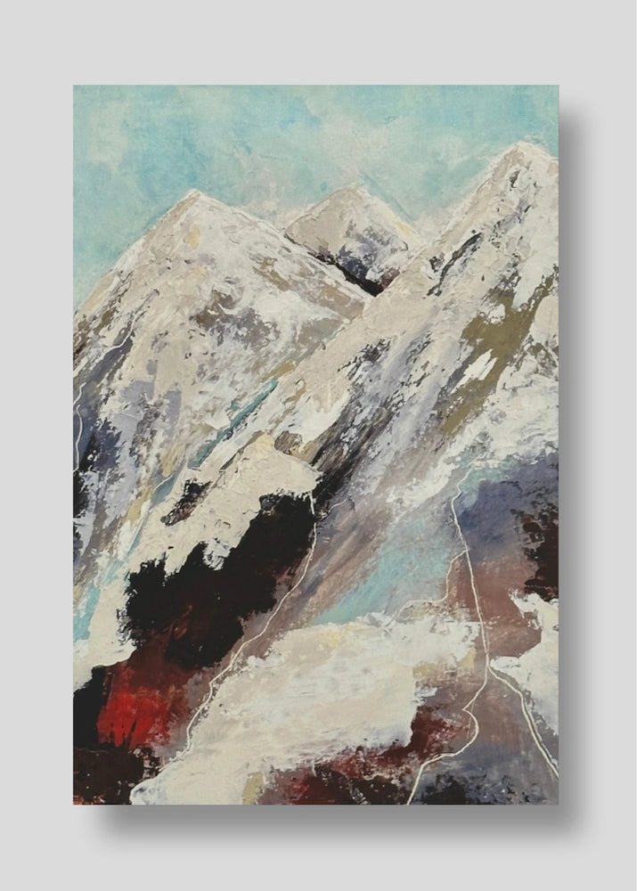 What the Snow Keeps, Canvas Print