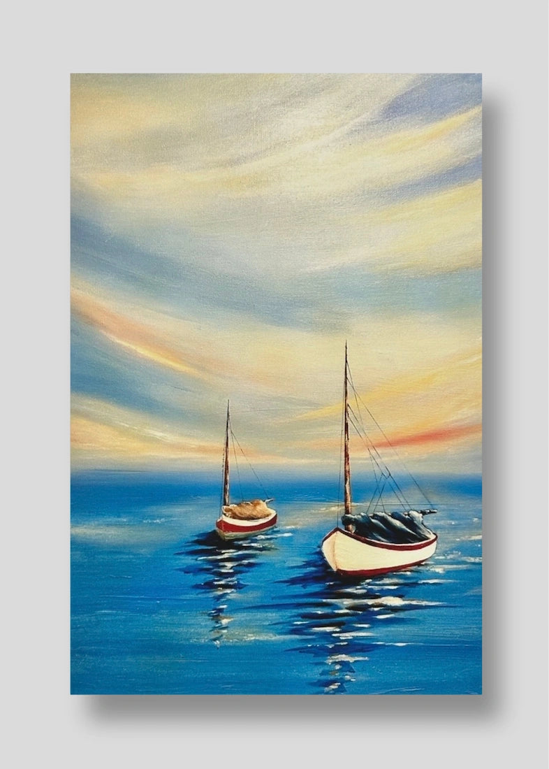 Tide Companions, Canvas Print