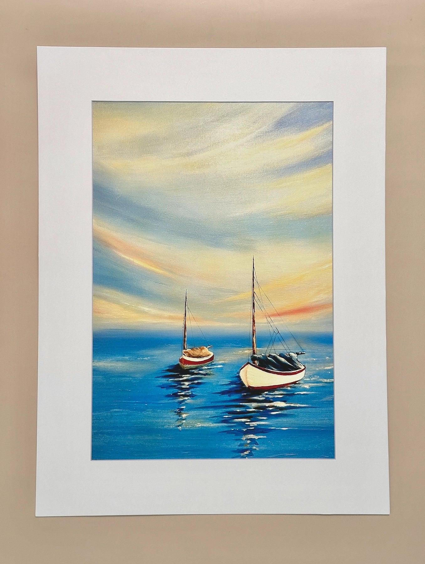 Tide Companions, Canvas Print