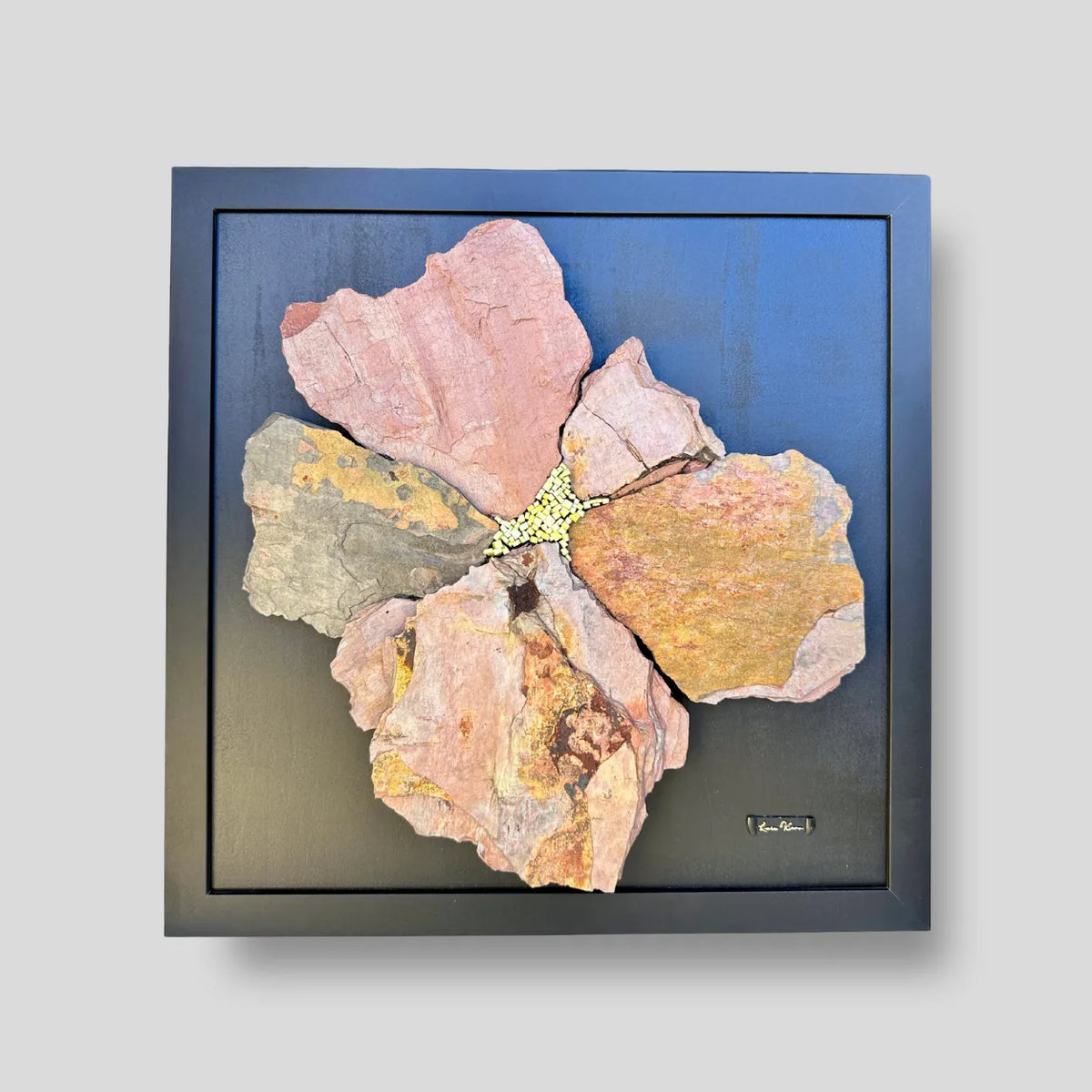 Wildflower I, Slate Mosaic