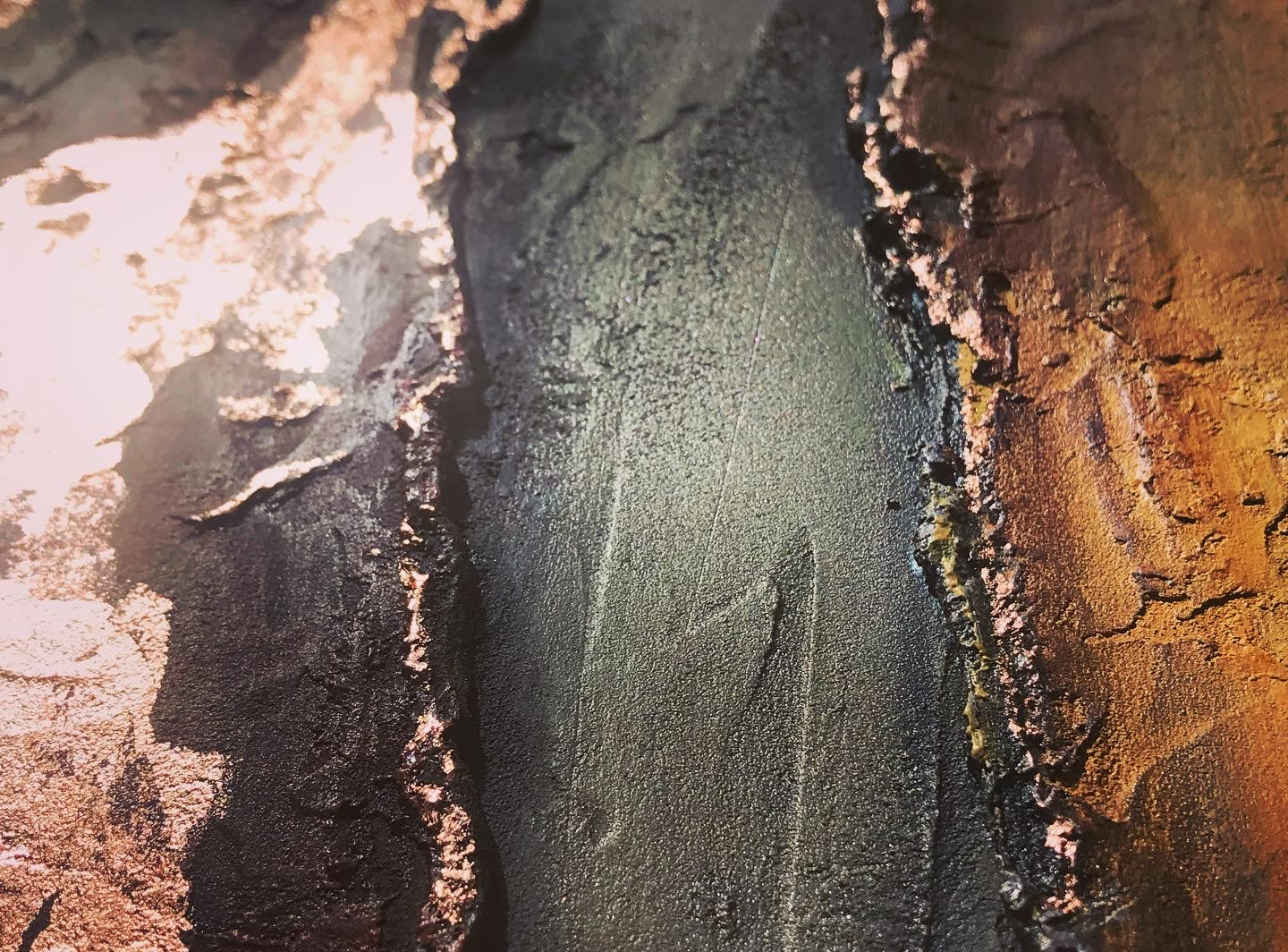 "Untitled" Original Painting In A Private Collection at Auburn, California