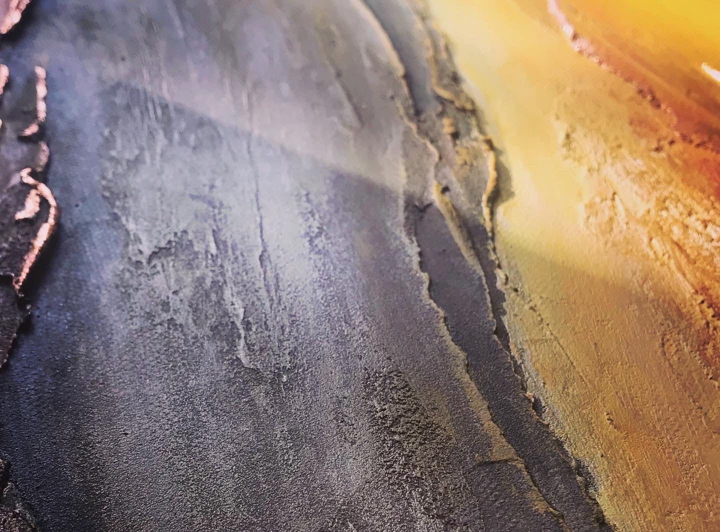 "Untitled" Original Painting In A Private Collection at Auburn, California